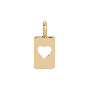 Charm Garden -Cut out heart Charm