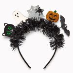 Halloween Tinsel Headband