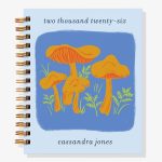 12-Month Red Gilled Webcap Custom Planner