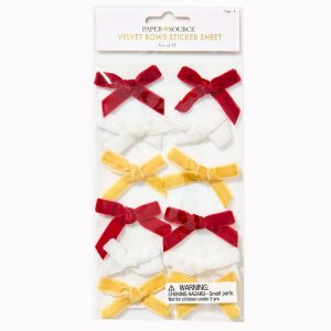 Velvet Bows Sticker Sheet