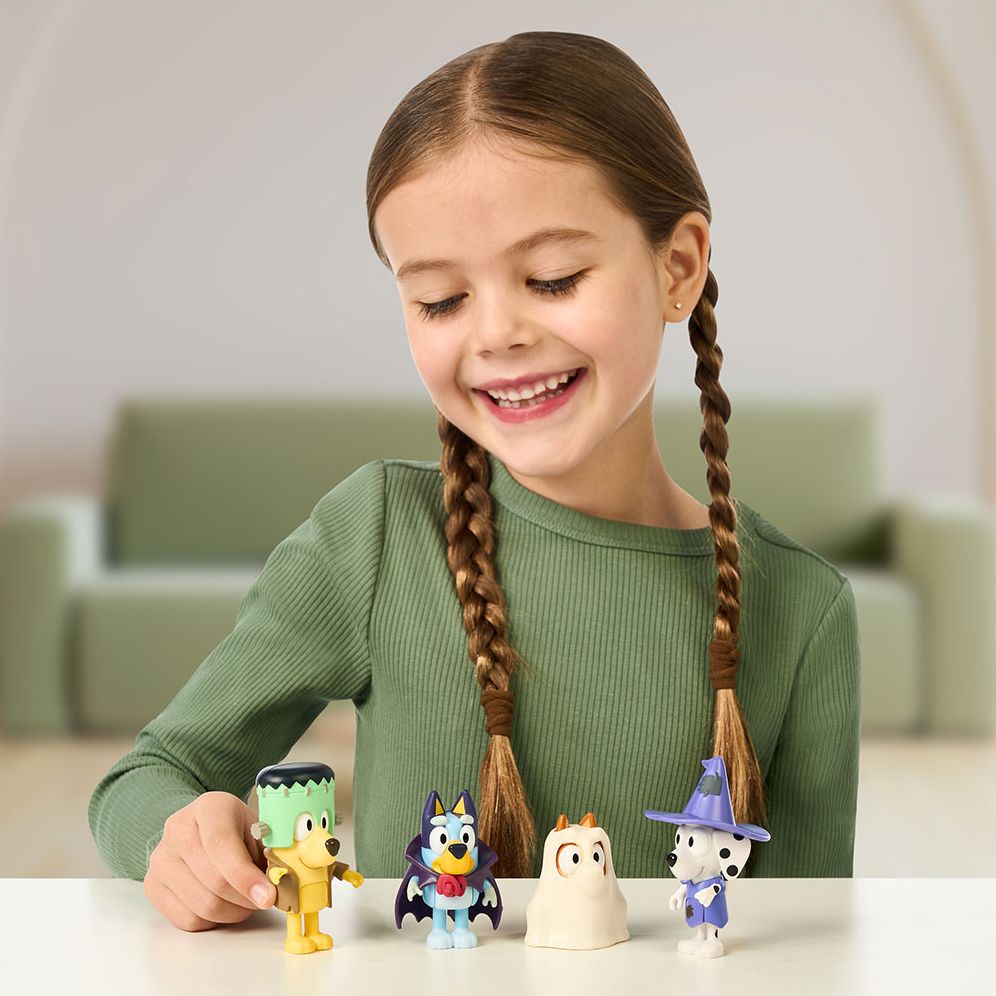 BLUEY S11 FIGURE 4PK COSTUME PARTY - Image 3