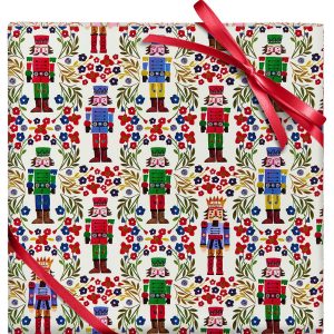 Christmas Nutcracker Roll Wrap