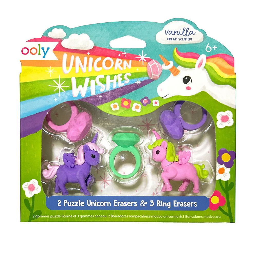 Unicorn Wishes: Scented Erasers (Set of 5) - Image 2