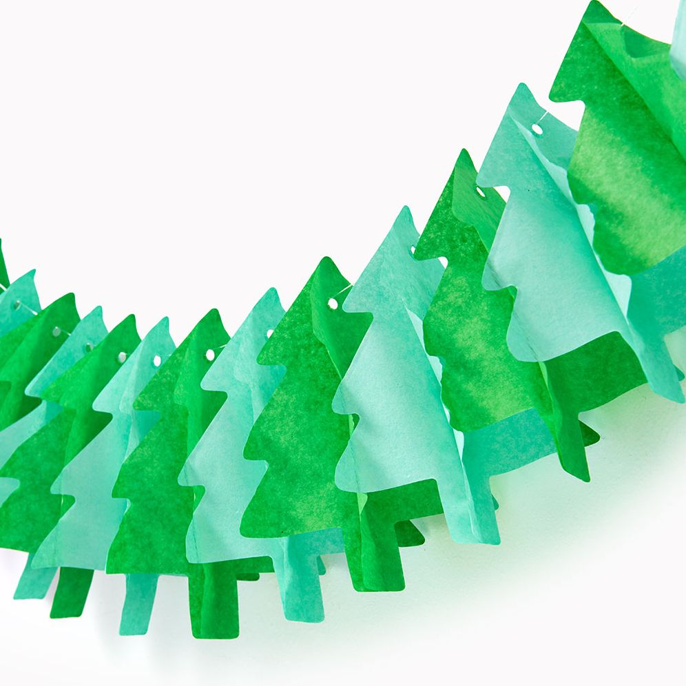 Green Tree Paper Banner - Image 3