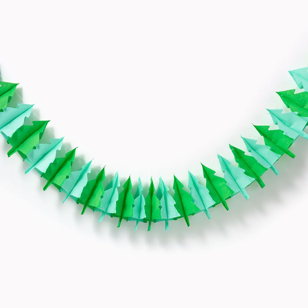 Green Tree Paper Banner - Image 4