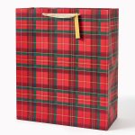 Holiday Plaid XL Gift Bag