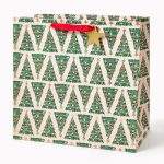 Festive Trees Large Gift Bag