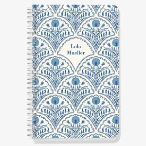 Scalloped Wallflower Custom Journal