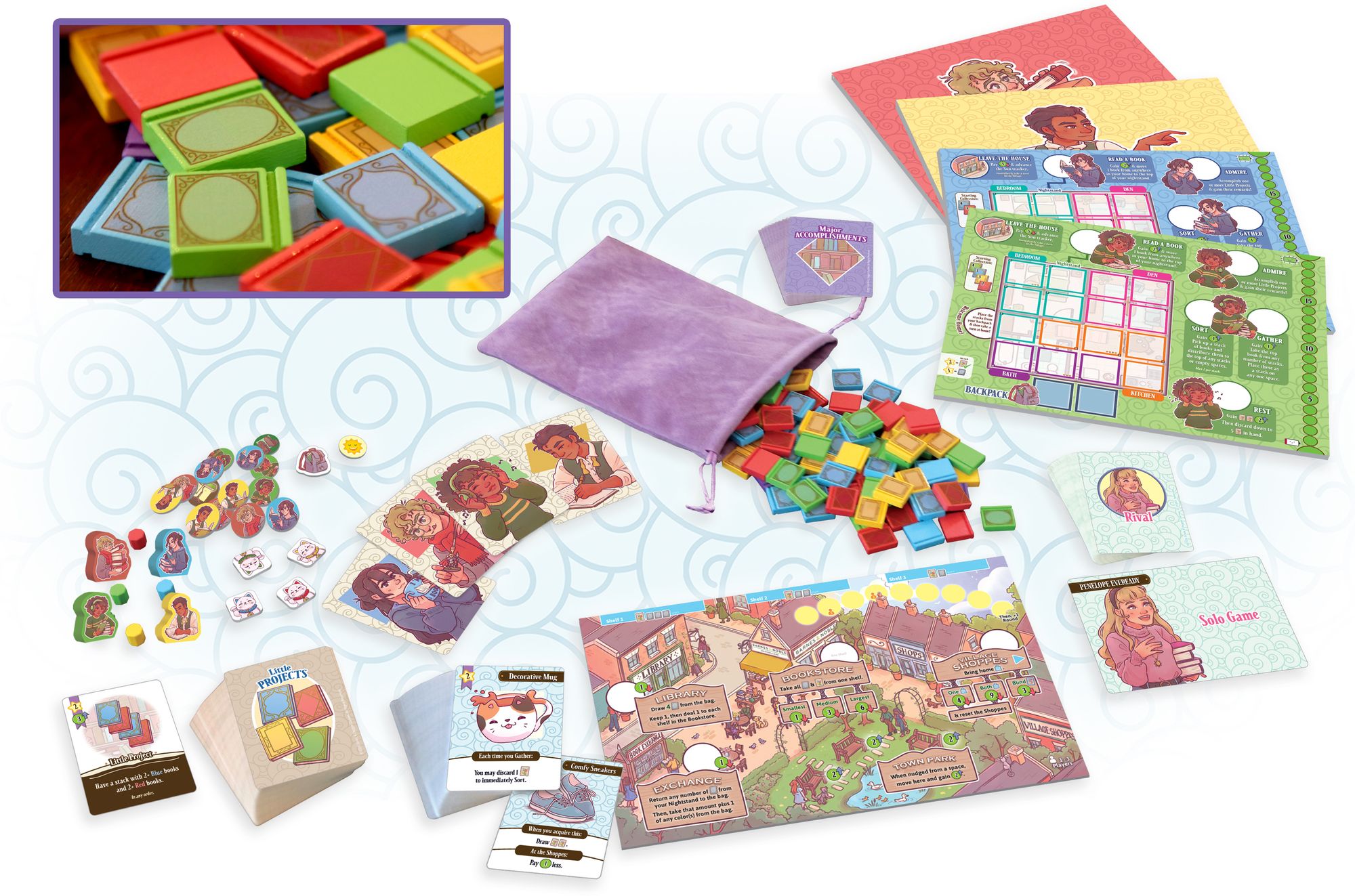 A Place For All My Books by Alex Cutler and Michael Mihealsick (B&N Exclusive) (Our 2025 Game of the Year) - Image 3