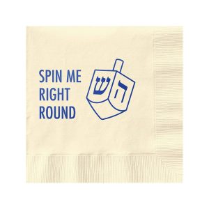 Spin Me Dreidel Napkins