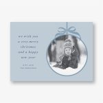 Elegant Ornament Holiday Photo Card