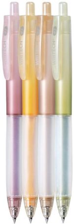 Super Soft Grip Autumn Gel Pen S/4 - Black Ink