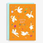 Silly Geese Birthday Card