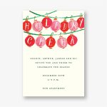 Cheery Ornaments Holiday Party Invitation