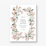 Winterberry Holiday Party Invitation