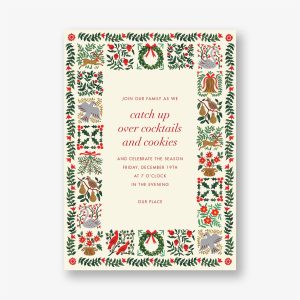 Christmastide Holiday Party Invitation