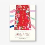 Joyful Dinner Holiday Party Invitation