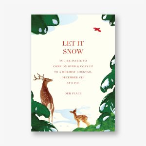 Winter Friends Holiday Party Invitation