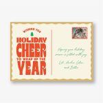 Postage Holiday Photo Card