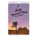 2026 Slightly Stationery National Parks Wall Calendar