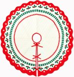 Quilted Vintage Chic Tree Skirt