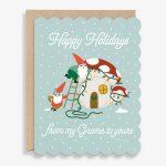 From Our Gnome to Yours Holiday Greeting Card