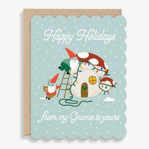 From Our Gnome to Yours Holiday Greeting Card