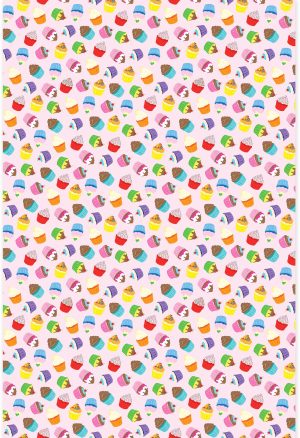 Cheery Cupcakes Flat Wrap