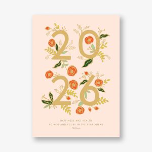 Poppy Holiday Photo Card