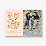 Poppy New Year Photo Card