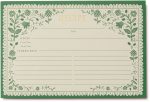 Pack of 12 Artichoke Recipe Cards