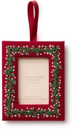 Garland Embroidered Frame Ornament