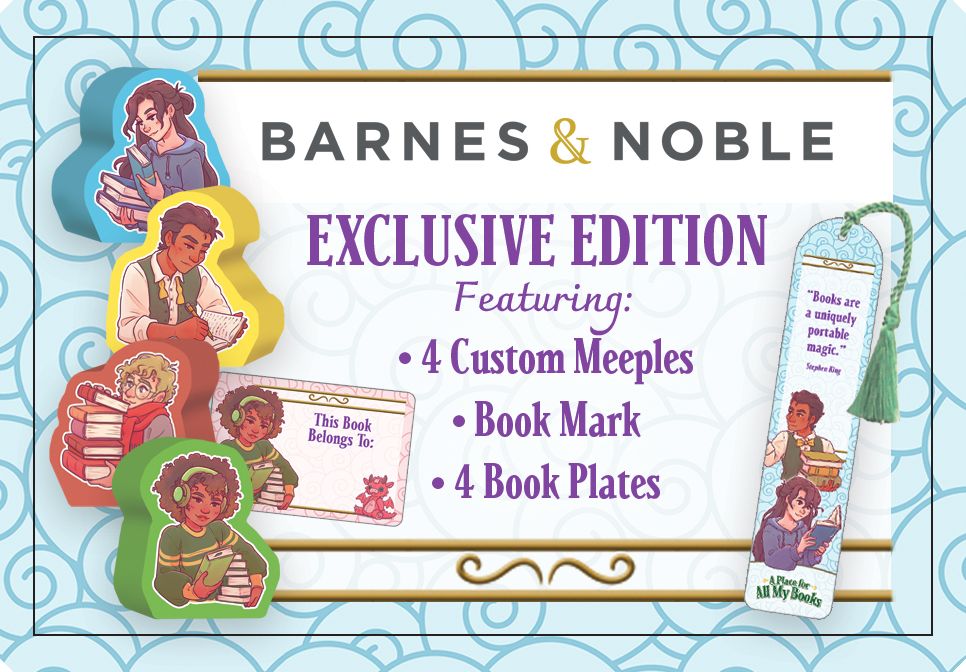 A Place For All My Books by Alex Cutler and Michael Mihealsick (B&N Exclusive) (Our 2025 Game of the Year) - Image 4