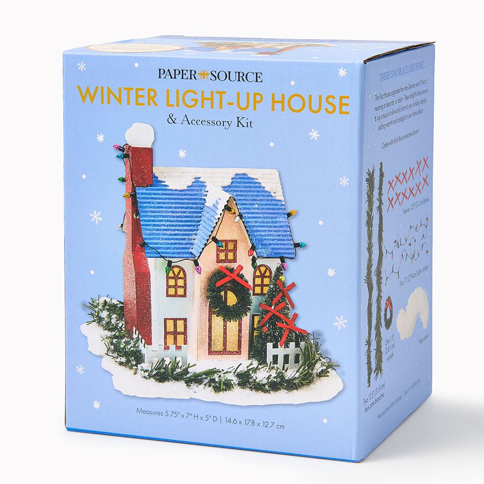 Winter Putz House & Accessory Kit - Image 2