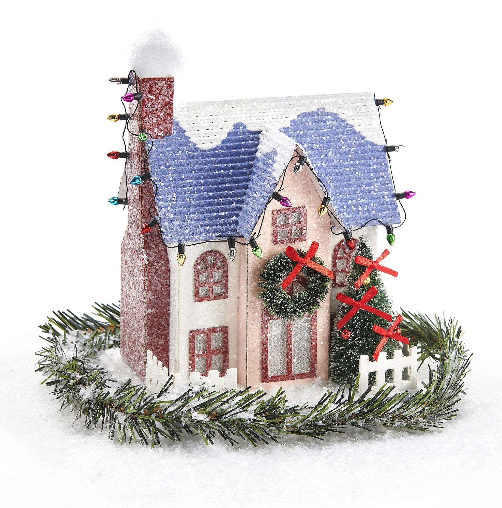 Winter Putz House & Accessory Kit - Image 3