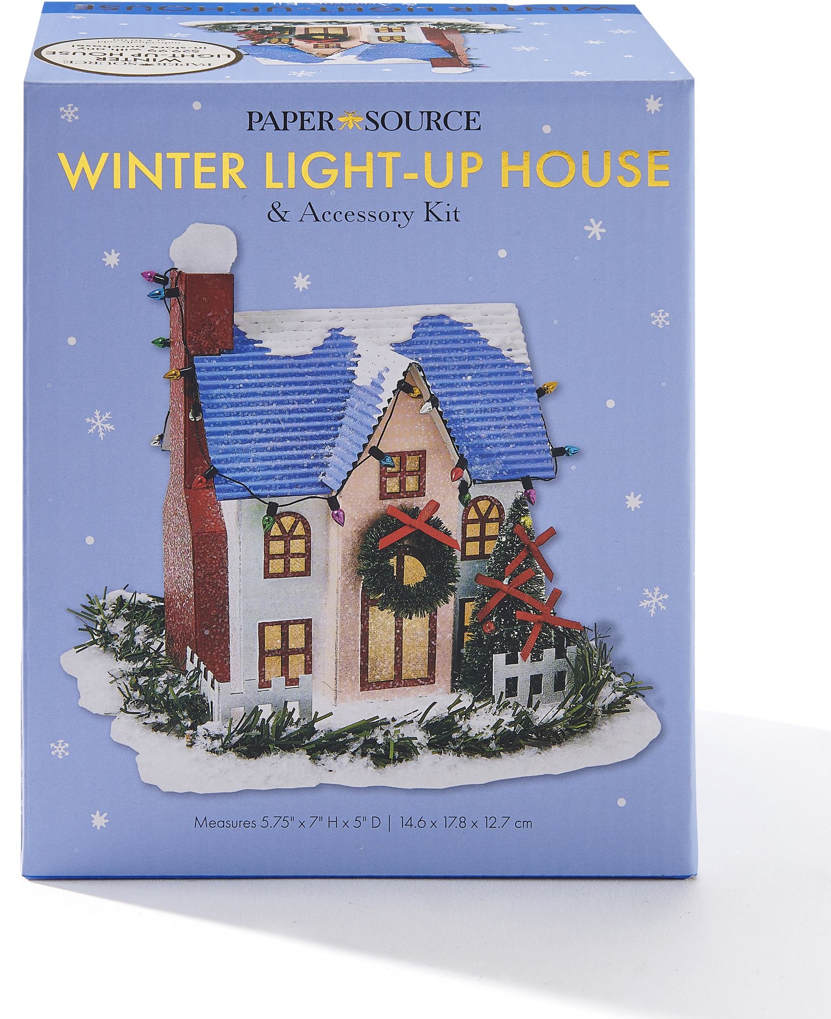 Winter Putz House & Accessory Kit - Image 5