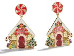 Gingerbread House Earrings