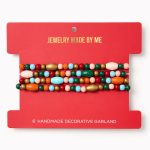 Holiday Wood Bead Garland