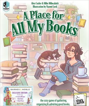 A Place For All My Books by Alex Cutler and Michael Mihealsick (B&N Exclusive) (Our 2025 Game of the Year)