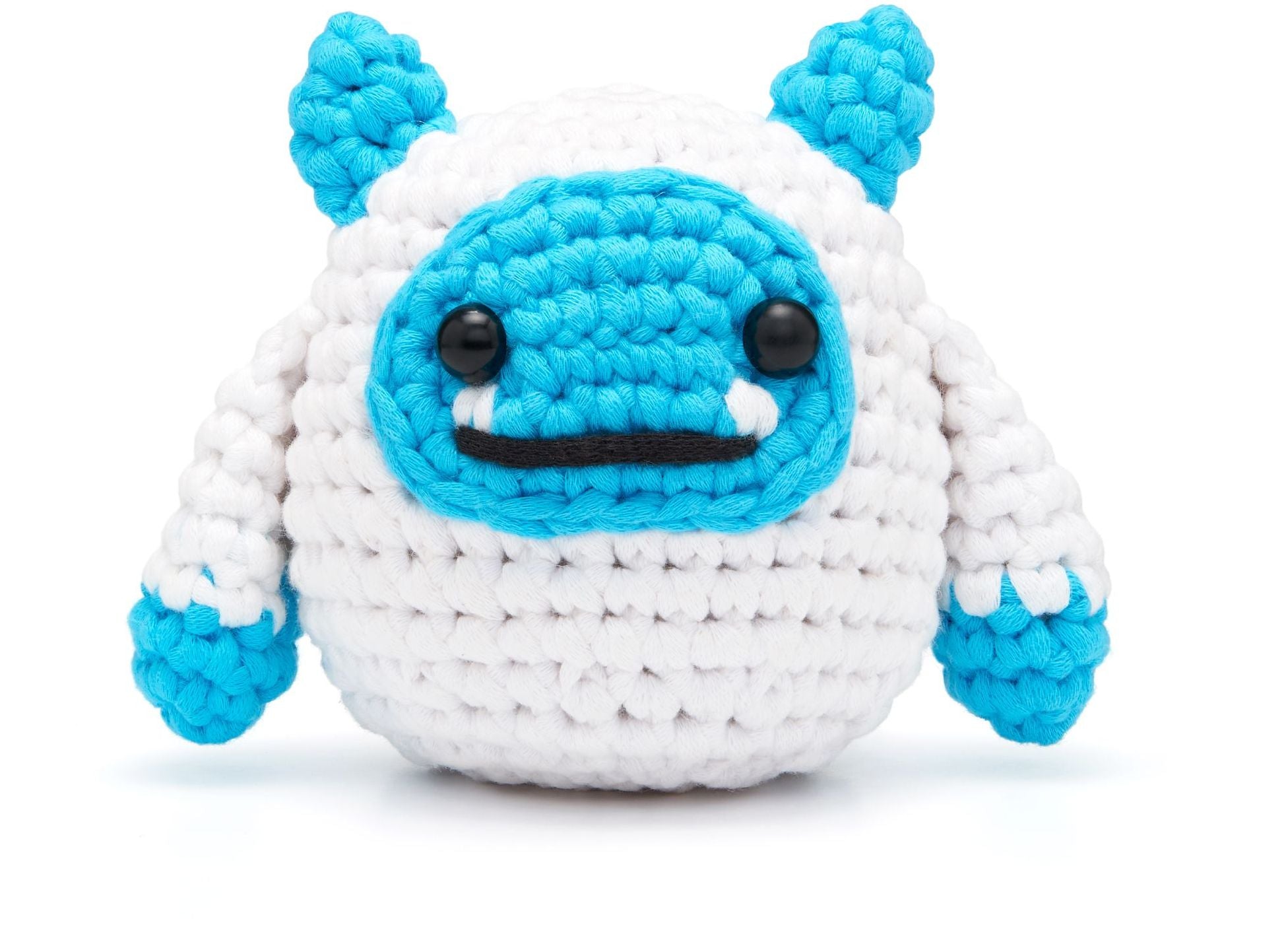 Howard the Yeti. The Woobles Beginner Crochet Kit