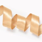 Satin Gold Wired Ribbon 2 10YD