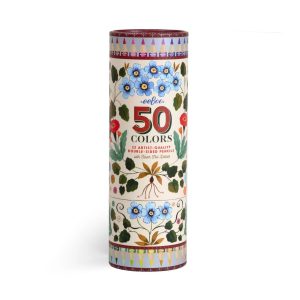 Flora's 25 Double-Sided Pencils in tube