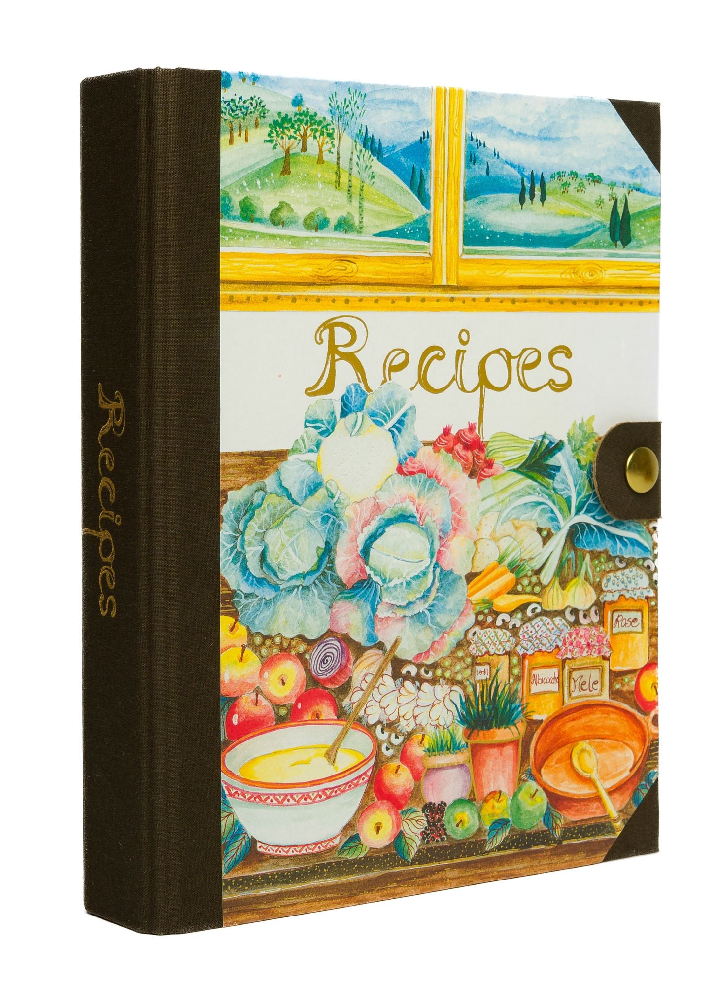 Vintage Italian Countryside Recipe Journal - Image 2