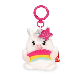 Legami Plush Key Ring - Super Soft! - Tiny - Unicorn