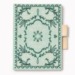 Paper Source A5 Folk Floral Bookcloth Journal Cover with Pen Loop Closure