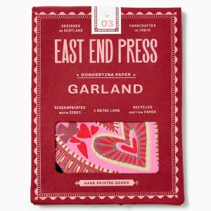 Vintage Hearts Paper Banner