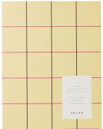 UMA Yellow Check Flat-lay Notebook