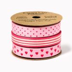 Valentine's Ribbon 1/2 30YD S/3